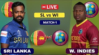 Sri Lanka vs West Indies 1st T20I at Dambulla Sri Lanka vs West Indies Oct 13 2024  Live Cricket [upl. by Fredela239]