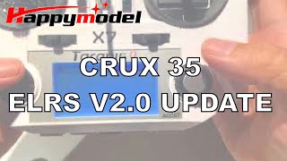 SPi ELRS V20 firmware update for Crux35 [upl. by Neirual]