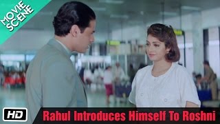 Rahul Introduces Himself To Roshni  Movie Scene  Gumrah  Rahul Roy Sridevi [upl. by Lerad]