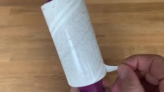 Metkix Lint Roller  Easy Peel Instructions [upl. by Alejo]