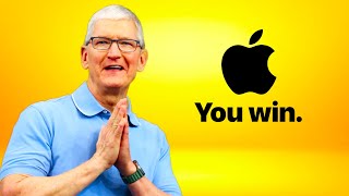 BREAKING NEWS Apple gives in [upl. by Keverian431]