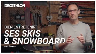 TUTO  Comment entretenir votre matériel ski amp snowboard  🏂 I Decathlon [upl. by Tremain]