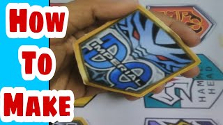 How To Make Idaten Jump Emblems At Home Easily [upl. by Dnumyar735]