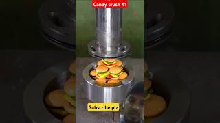 Candy crush 1 satisfying justcrushingcandies machine cancrushing crushing diy [upl. by Divd]