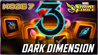 Dark Dimension 3  Node 7  Complete Walk Through  Marvel Strike Force  MSF  DD3 [upl. by Schurman787]