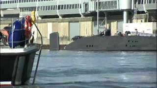 Shooting on the HMS Astute nuclearpowered submarine [upl. by Swords]