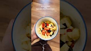 fahmidakhanom food neetu ytshorts recipe fruitsalad naga mustard [upl. by Eelah]