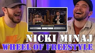 Nicki Minaj on Jimmy Fallon  Wheel of Freestyle  Reaction [upl. by Wallis261]