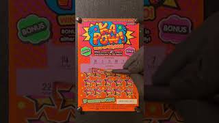 KAPOW Scratcher Full Scratch to Perfection  ASMR  Win or Bust shorts asmrvideo scratchers [upl. by Nylarac]