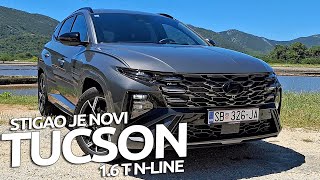 Prvi kilometri s novim Tucsonom 2024  Hyundai Tucson 16 T NLine [upl. by Llenahc692]