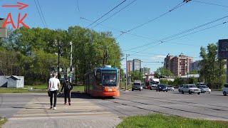 Walk in Khabarovsk Russia May Days Dandelion Time Lieutenanta Orlova Sheronova Street 4K [upl. by Christyna]