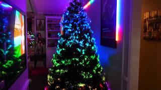 EPIC RGB Fiber Optic Christmas Tree The Northern Lights Christmas Tree [upl. by Akanke]