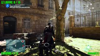 Assassins Creed Unity  All Cockade Locations  Le Louvre District  Tricolore Guide  Part 2 [upl. by Nerin]