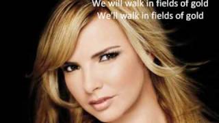 Nadine Coyle  Fields of Gold Lyrics [upl. by Ahsilaf86]