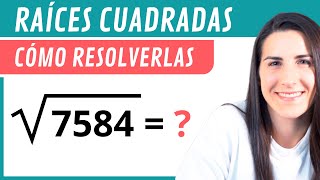 Cómo RESOLVER RAÍCES CUADRADAS ✅ [upl. by Towbin]