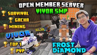 Open Member Server Minecraft PE Official Versi 120 VIVOR SMP Lobby Terbagus Di Awal Tahun Fitur [upl. by Livvie344]