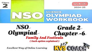 Class 2  NSO SOF National Science Olympiads  Chapter 6  Family And Festivals  olympiads [upl. by Teraj474]