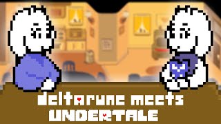 Deltarune Characters meet their Undertale Counterparts [upl. by Rana487]