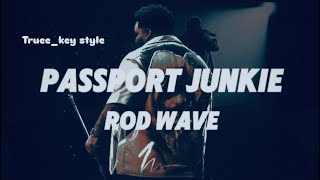 Rod Wave  Passport Junkie trueekey style [upl. by Angel164]