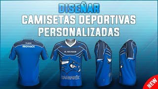 Cómo Diseñar Camisetas Deportivas Personalizadas  ¡Tutorial Completo ANDROID y PC  2023 [upl. by Fante]