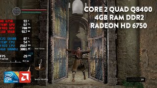 Dark Souls Remastered  Core 2 Quad Q8400  4GB DDR2  HD 6750 [upl. by Eiznyl701]