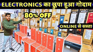 Cheapest electronic items amp home appliances from electronics warehouse in delhi led tv wm fridge Ac [upl. by Cinderella68]