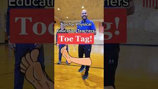 quotToe Tagquot SUPER fun partner activity for all ages physicaleducation physed pe short [upl. by Liahus]