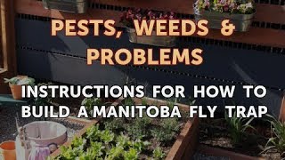 Instructions for How to Build a Manitoba Fly Trap [upl. by Fanni505]