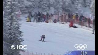 Alpine Skiing  Mens Downhill  Lillehammer 1994 Winter Olympic Games [upl. by Suzie]