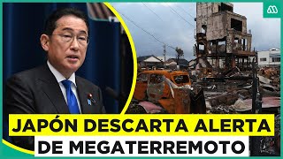 Megaterremoto en Japón Descartan alerta del posible sismo de gran magnitud [upl. by Akemat549]