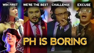 MPL PH CASTERS REACTIONS TO GG FWYDCHICKN quotPH IS BORINGquot STATEMENT [upl. by Drofhsa41]