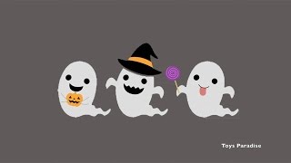 HALLOWEEN GHOSTS SONG JAPANESE 童謡 おばけなんてないさ [upl. by Llednol881]