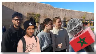 Moroccans talk about English and French [upl. by Burnight851]