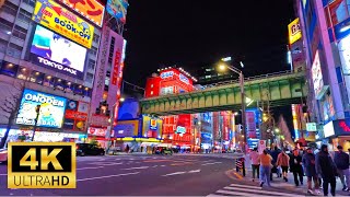 【4K Japan】Akihabara Night Walk  Tokyo Anime Town [upl. by Besse]