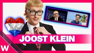 🇳🇱 Joost Klein INTERVIEW  The Netherlands Eurovision 2024 act reacts to his selection [upl. by Viviene]