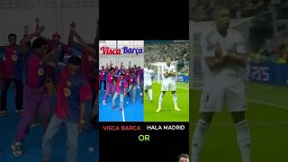 Visca Barca OR Hala Madrid ❤️🤍football trending fcbarcelona halamadrid viscabarsa [upl. by Hoy]