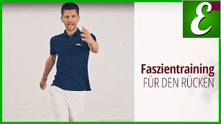 Faszientraining für den Rücken  Faszien Übungen mit Wolfgang [upl. by Halueb]