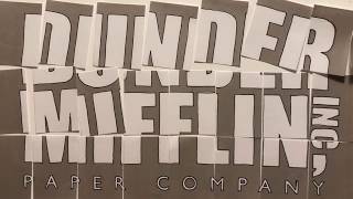 Dunder Mifflin Logo Commercial [upl. by Duahsar]