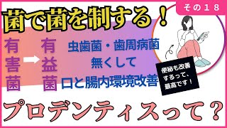 その１８「虫歯菌と歯周病菌を乳酸菌で制する方法」体質改善にも有効！ [upl. by Laehcor879]