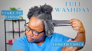 Full moisturising washday routine from start to finish if you want to grow healthy hair [upl. by Golter]