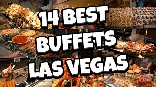 The 14 BEST Buffets in Las Vegas RANKED [upl. by Hite]