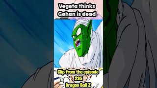 Vegeta thinks Gohan is dead  Crazy Goten  dbz shorts english dub vegeta trunks gohan [upl. by Froehlich]