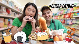 Surviving On Convenience Store Food For 24 Hours INSANELY CHEAP [upl. by Enilrad]