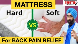 Soft vs Firm which type of Bed is Best for Back Pain Relief  Bianca Mattress Review  DrEducation [upl. by Kirtap199]