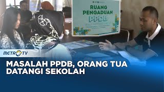 PPDB Online Sulit Di Akses Orang Tua Murid Datangi Sekolah [upl. by Ahserkal984]