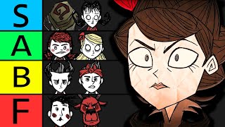 ¡TIER LIST de MEJORES PERSONAJES  Dont Starve Together 2024  Guía en Español [upl. by Euqinobe228]