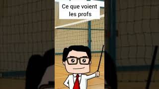 Ce que voient les profs vs ce que voient les élèves humour [upl. by Oralle]