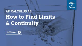 2021 Live Review 3  AP Calculus AB  How to Find Limits amp Continuity [upl. by Johannes]