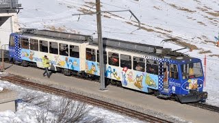 Cab Ride Rochers de Naye Mountain Railway Part 2 [upl. by Oravla]