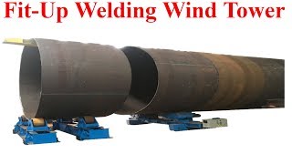 Leading welding and cutting technology for wind towers No5 [upl. by Amargo340]